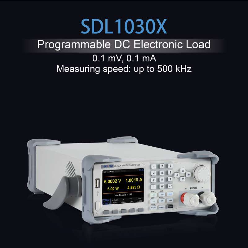 Siglent SDL1030X-E Prograable DC Electronic Load, 150V 30A, 300W In