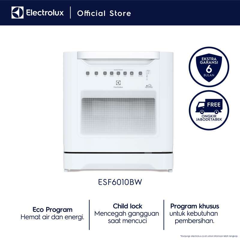 Promo Dishwasher compact 55cm UltimateCare 300 55cm ESF6010BW
