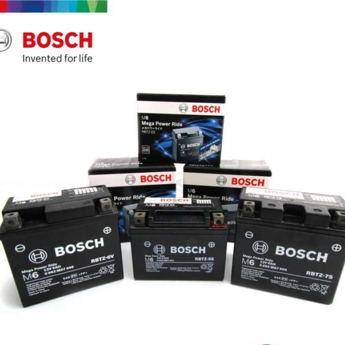 Promo Accu Aki Motor Honda Vario Cbs Original Bosch Diskon 17% Di