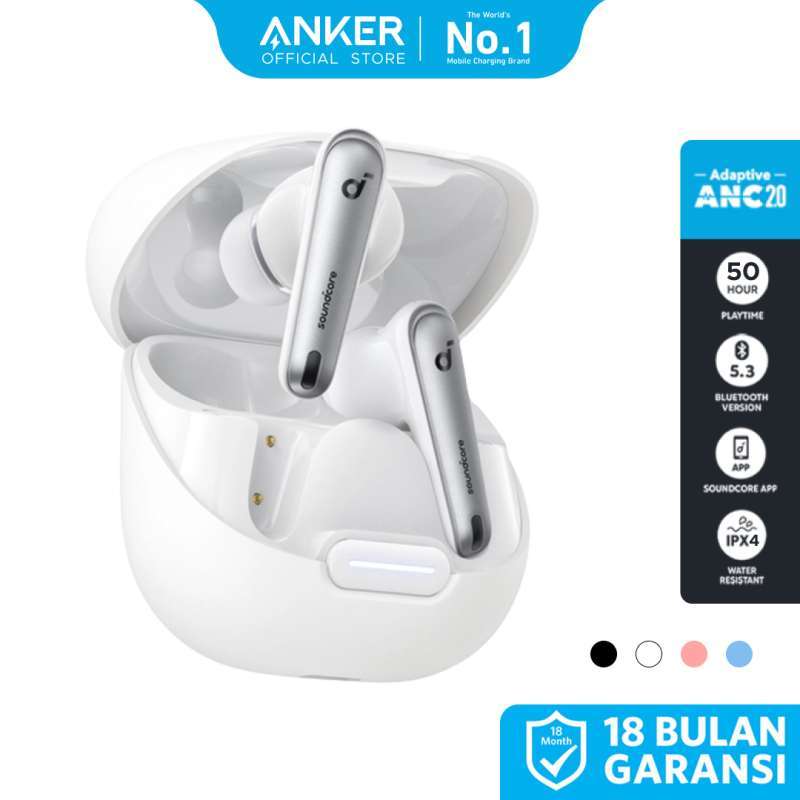 Promo Tws Anker Soundcore Liberty 4 Nc - A3947 - Putih Diskon 56% Di ...