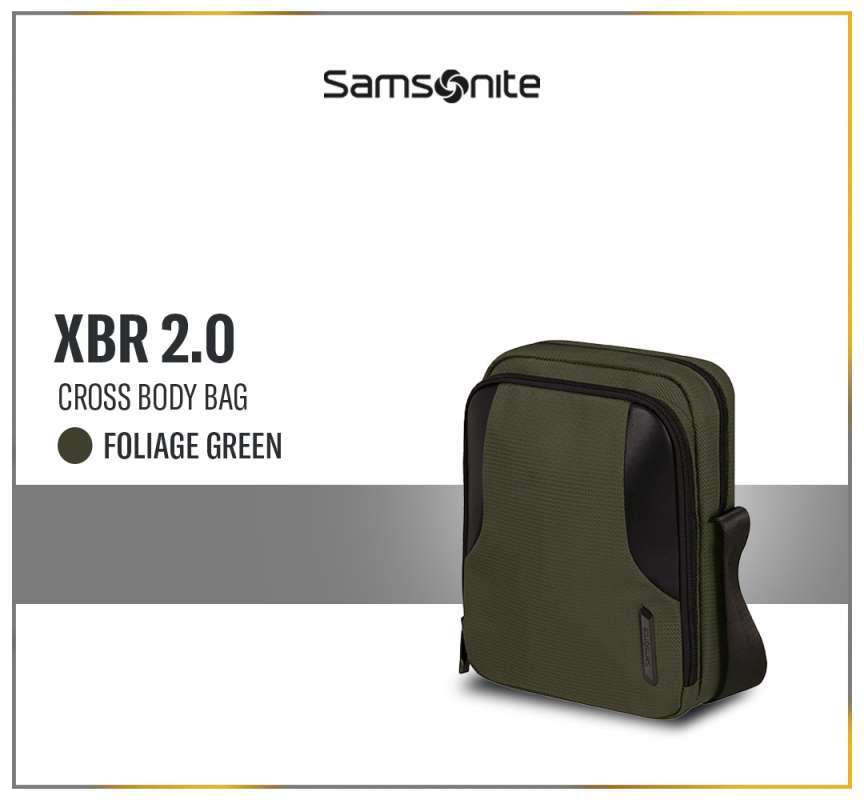 Jual Samsonite Xbr Crossover Bag M Foliage Green Di