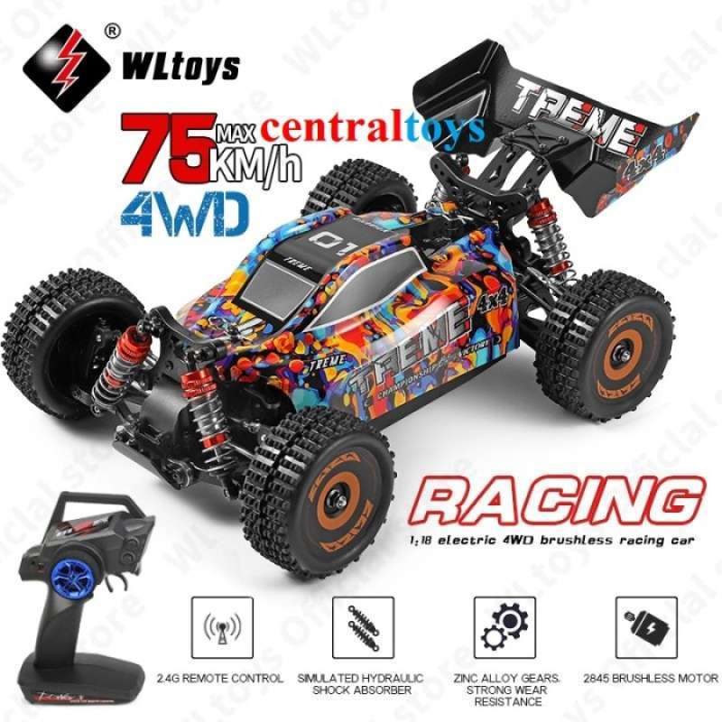 Jual wltoys 184016 rc buggy brushless 75kmh RTR skala 118 mainan hobby rc di Seller CENTRALTOYS