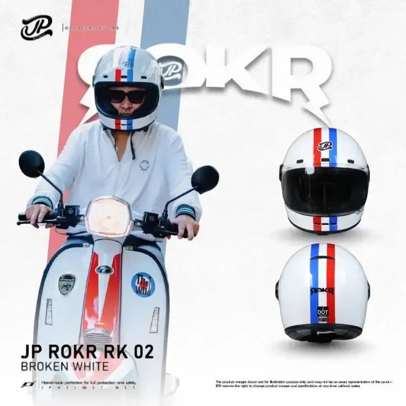 Jp Rokr Helm 🔥 Original & Harga Terbaru Maret 2026