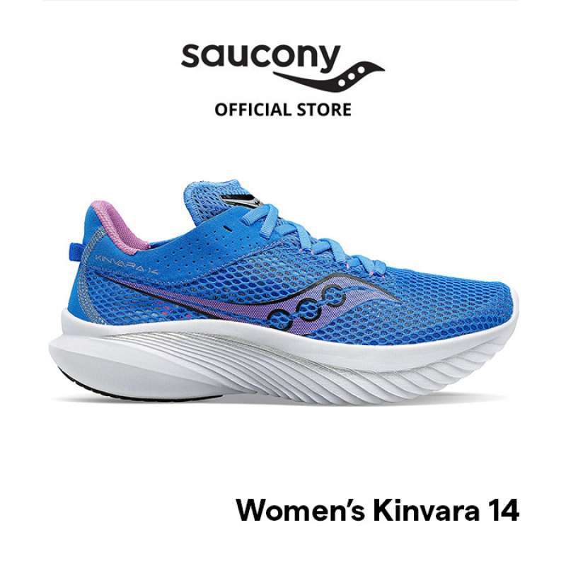 Jual Sepatu Lari Wanita Saucony Kinvara 14 40.5 Blue Light Grap Di Seller Saucony Indonesia Official Store Kebon Besar Kota Tangerang Blibli