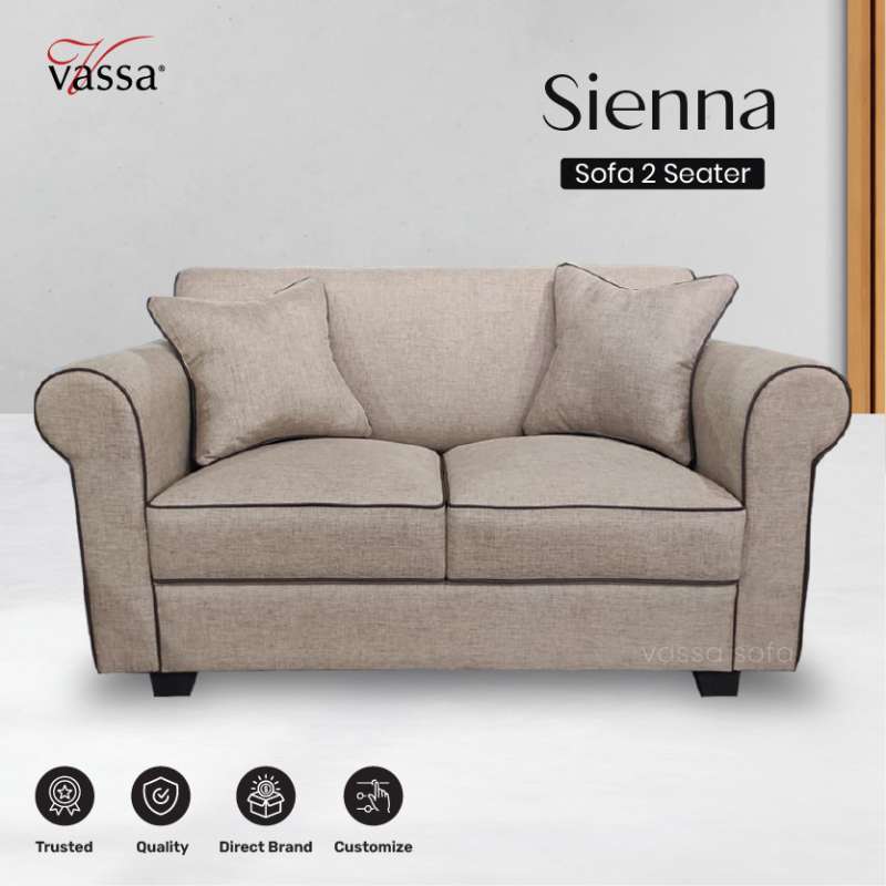 Sofa 2 Dudukan Sofa Sienna 2 Seater