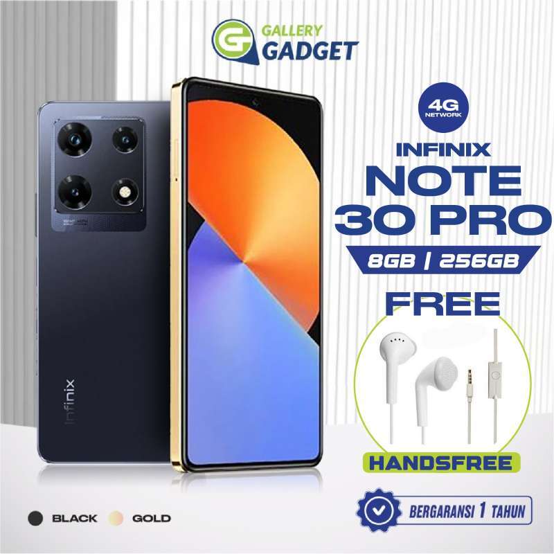 Jual Infinix Note 30 Pro 8/256 Gb Ram 8 Rom 256 8gb 256gb Android ...