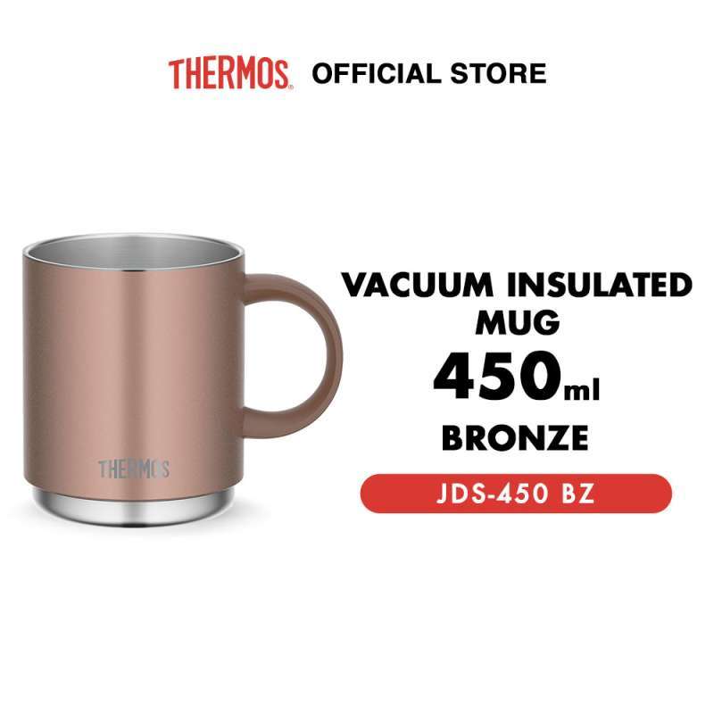 Jual Thermos Vacuum Insulated Coffee Mug 450ml Bronze Di Seller