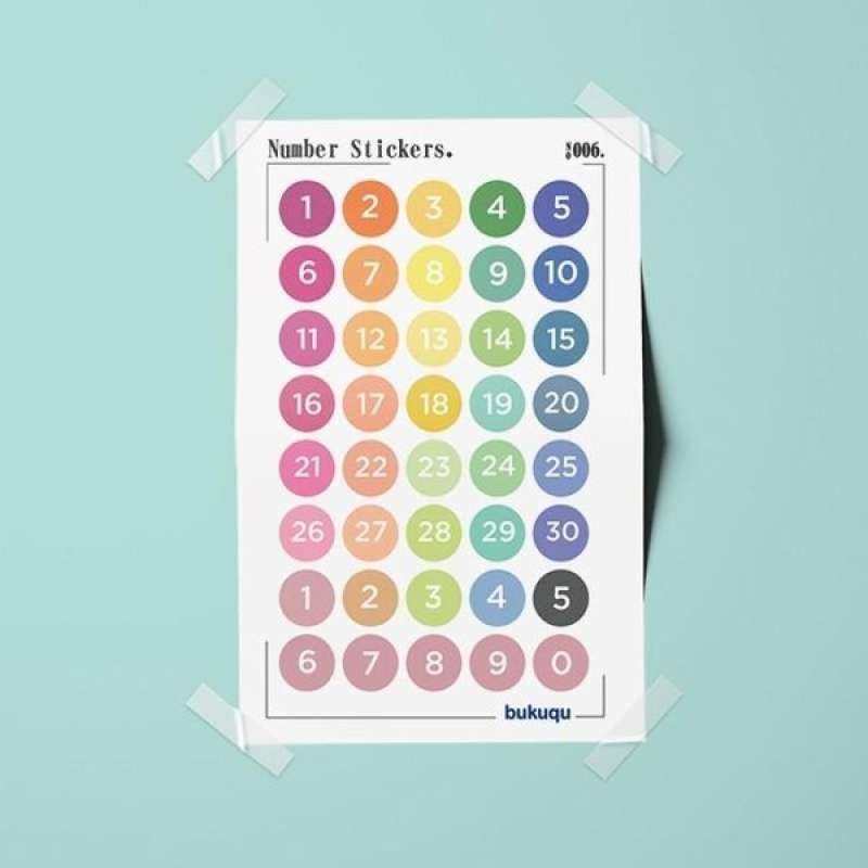 Jual Sticker By Number 🏷️ Original Terbaru, Terlengkap, & Harga ...