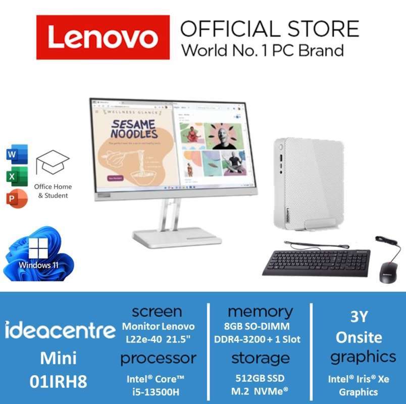 Jual Lenovo Ideacentre Mini 01irh8 0uyn || Intel Core I5 Jual Lenovo Ideacentre Mini 01irh8 0uyn || Intel Core I5