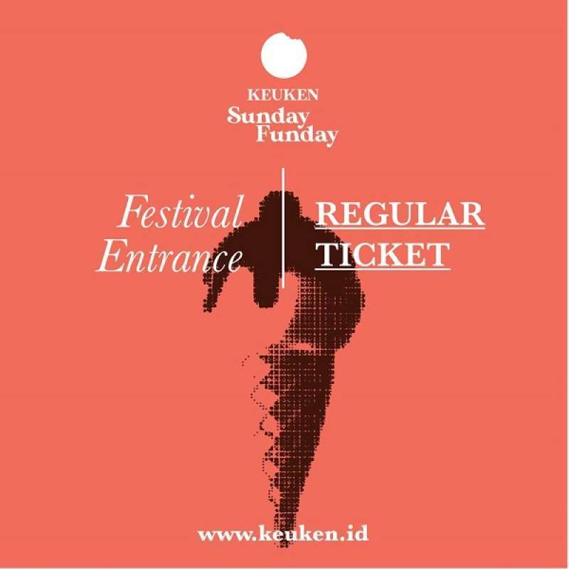 Jual Eticket Regular Ticket Festival Entrance Keuken Sunday