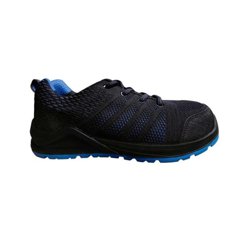 Jual Krisbow Sepatu Safety Shoes Auxo Ukuran 41 Hitam/biru Di Seller