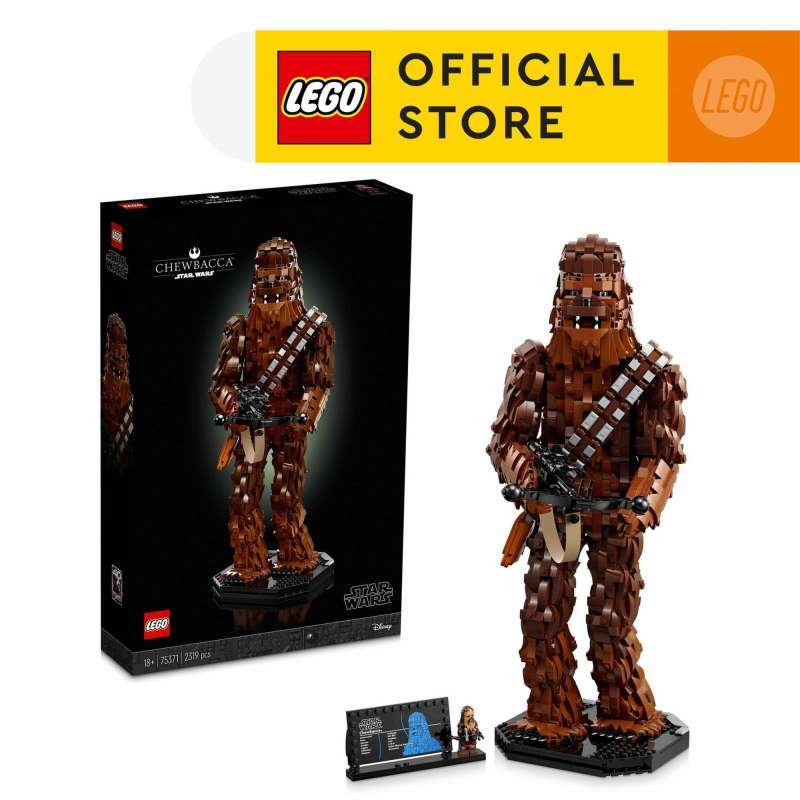 LEGO Star Wars 75371 Chewbacca Building Set (2,319 Pieces) Star Wars Toys  (18 Tahun+)