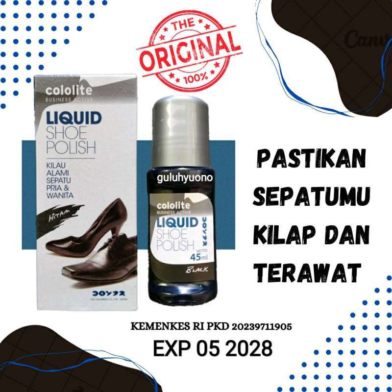 Cololite liquid shoe polish top