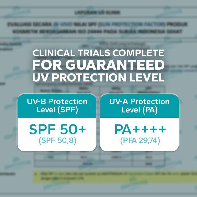 Promo Amaterasun [real Spf Certified] Uv Sunscreen Cream Spf 50+ Pa ...