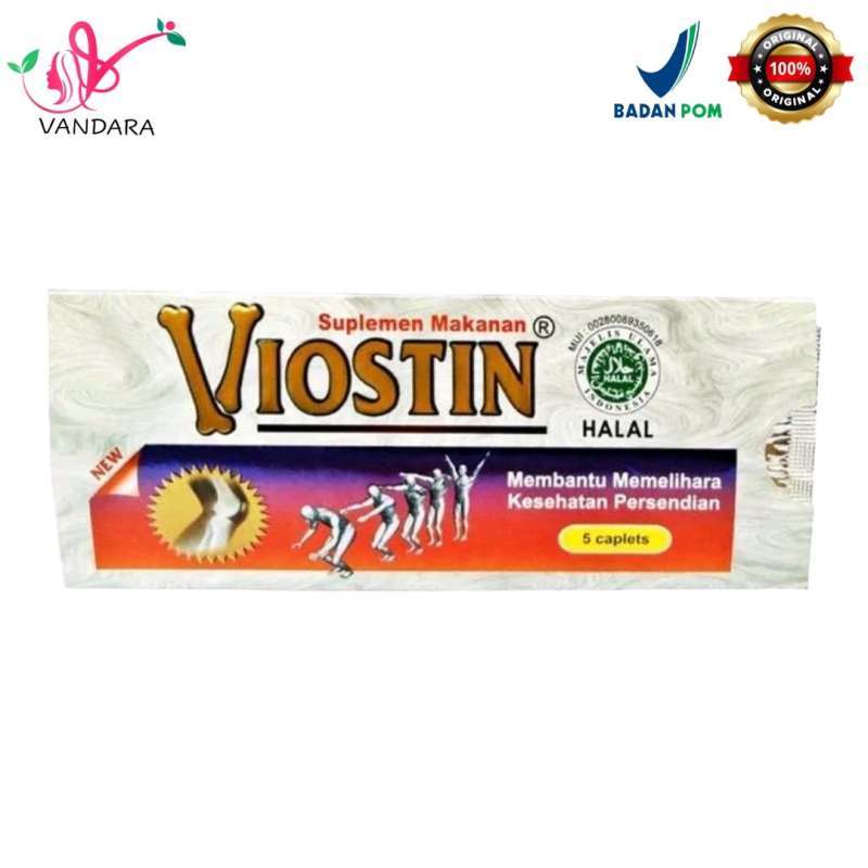 Jual Viostin 5 Kaplet Halal Suplemen Kesehatan Sendi di Seller Vandara ...