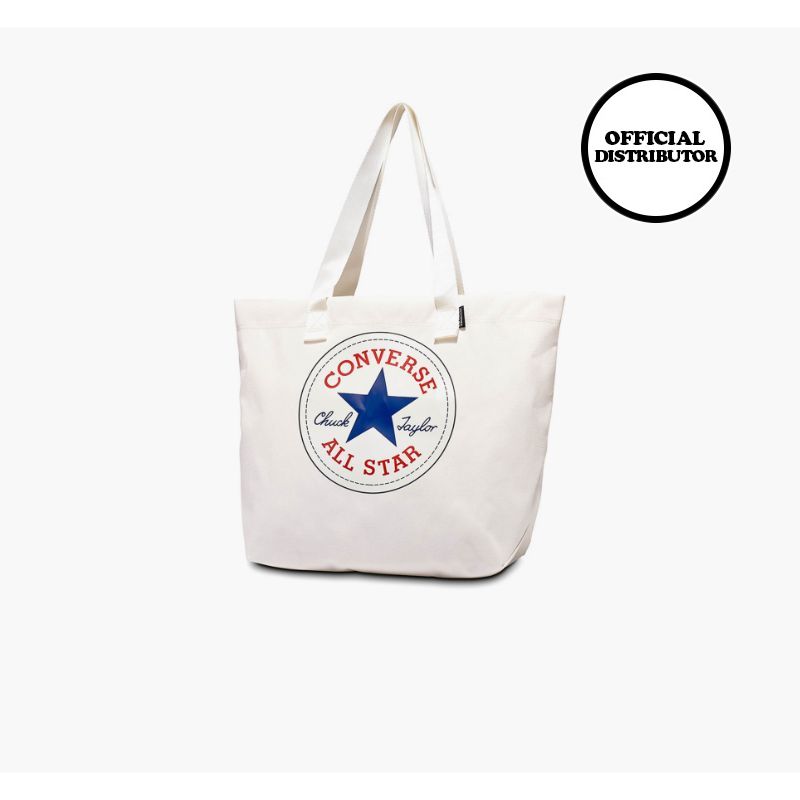 Promo Converse Canvas Tote Bags Wanita Egret Converse Blue