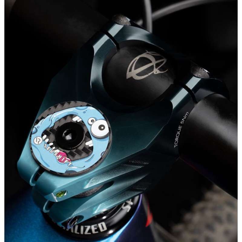 Top Cap Carbon RedShift Tutup Stem Flat Ti Screw Roadbike MTB