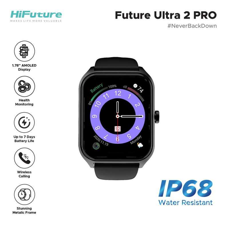 Smart watch waterproof murah on sale