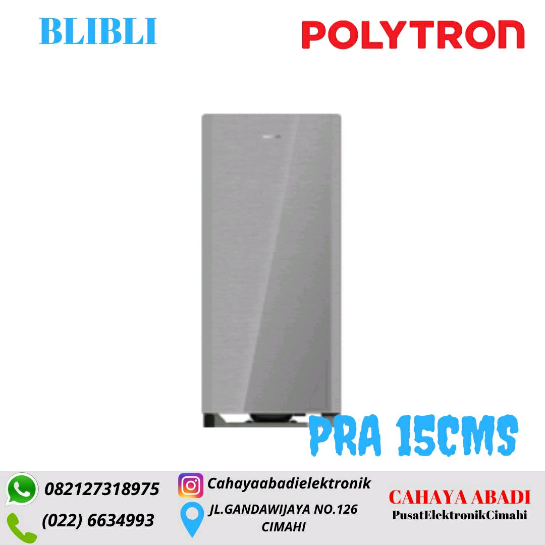 Jual KULKAS POLYTRON 1 PINTU 150L PRA 15CMS PRA 15
