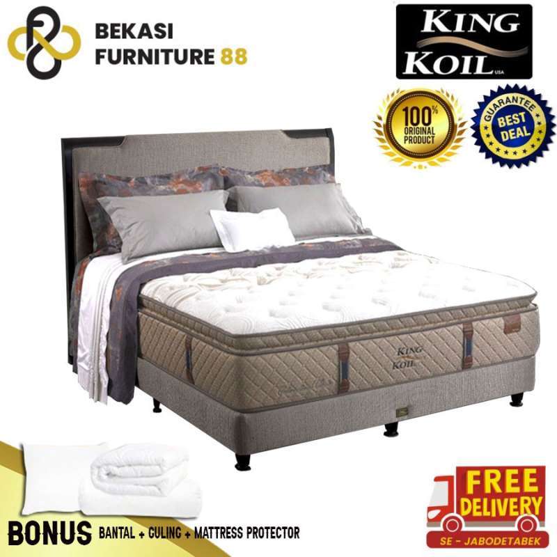 Jual 1 Set Kasur Springbed KING KOIL ( International Classic
