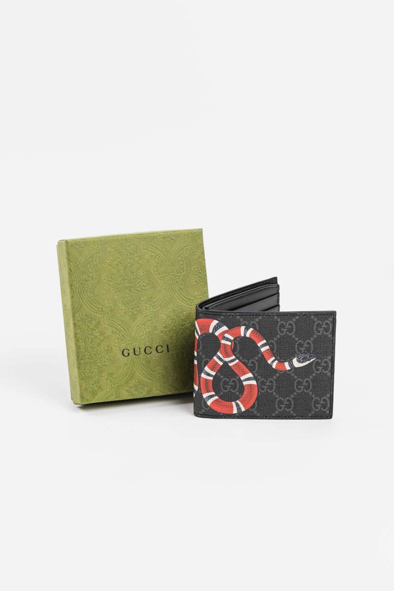 Harga gucci snake wallet sales
