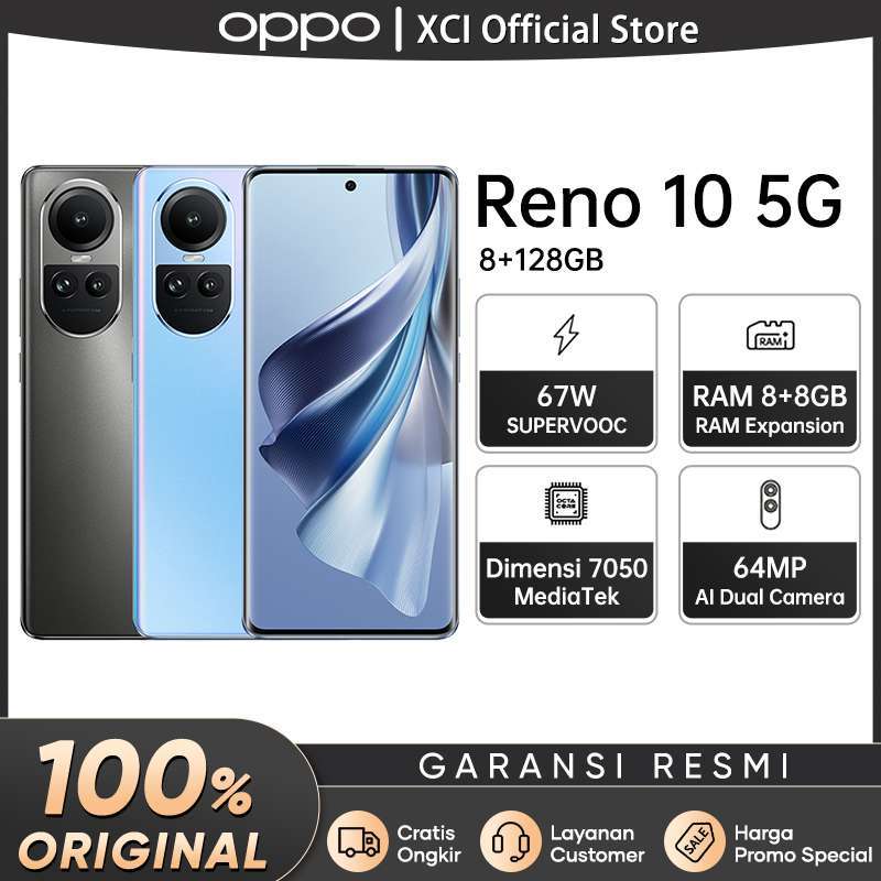 Jual Oppo Reno 10 Official Spesifikasi Original, Murah & Diskon Harga ...