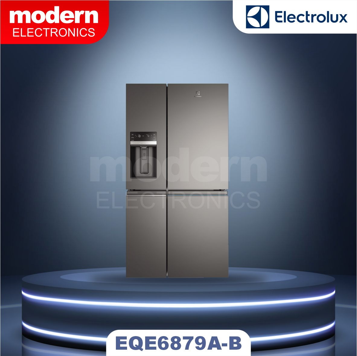 Jual KULKAS ELECTROLUX EQE6879AB SIDE BY SIDE 4 PINTU DISPENSER AIR