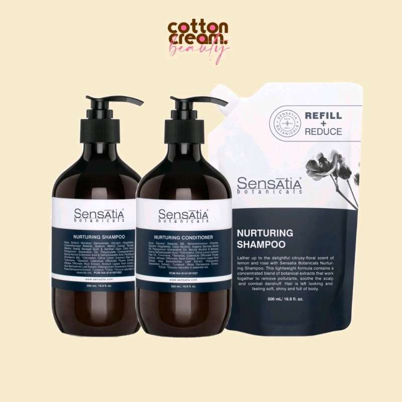 Jual Sensatia Botanicals Nurturing Shampoo & Conditioner Di Seller