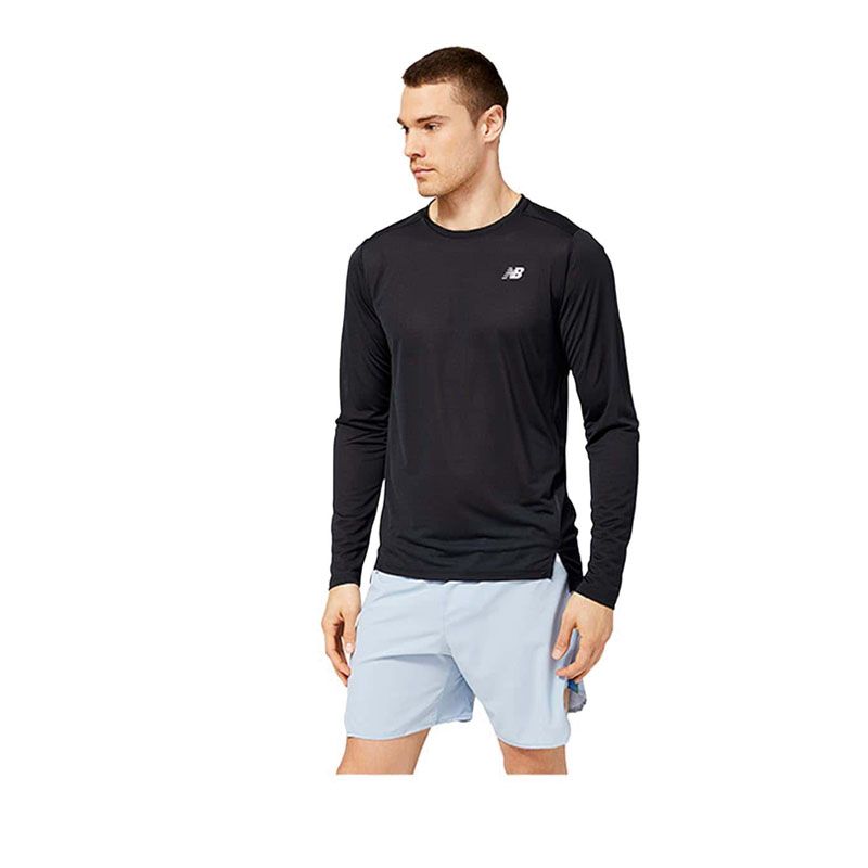 Promo New Balance Men Running Accelerate Long Sleeve Kaos Lari Pria newlmt23225b L Black Diskon 5 Di Seller New Balance Store Gudang Blibli Blibli