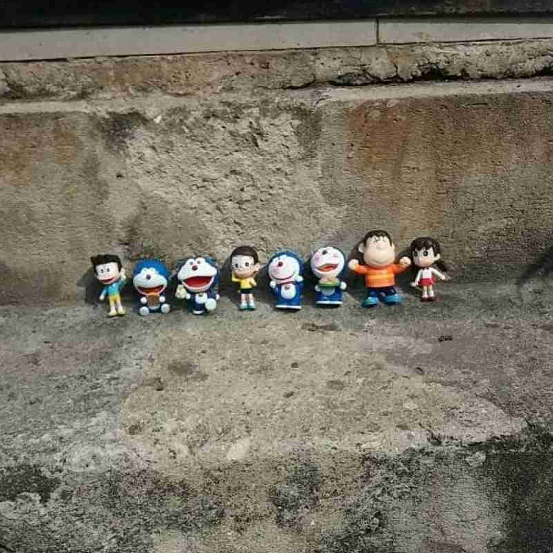 Doemon Stand Promo Figure Doraemon Stand By Me Movie Series Isi 8 Diskon 26% Di ...