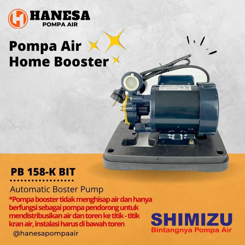 Jual Shimizu Pb 158 Bit Pompa Air Booster Otomatis Kabel Di Seller