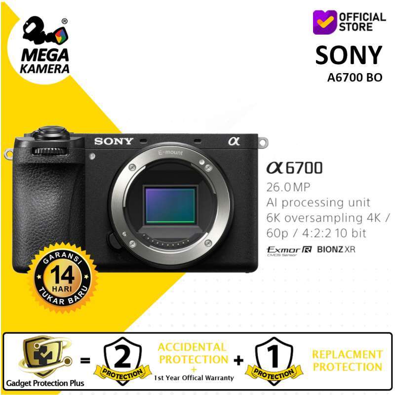 Jual Sony Alpha A6700 A 6700 Body Only Mirrorless Camera - Kamera Resmi ...