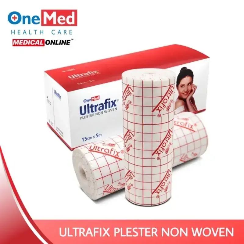 Jual Ultrafix 15x5 Onemed (15cm X 5m) Plester Non Woven Medical Online ...