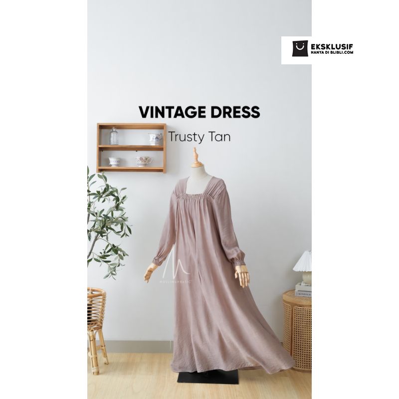Jual Baju Dress Vintage Kekinian Terbaru Harga Promo Maret 2024