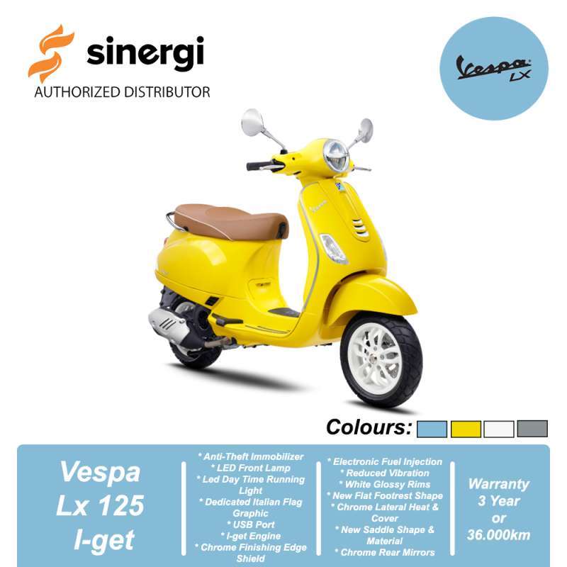 Lx 125 Iget Motore Vespa Lx 150 Promo VESPA LX 125 I-GET LED DEPOK