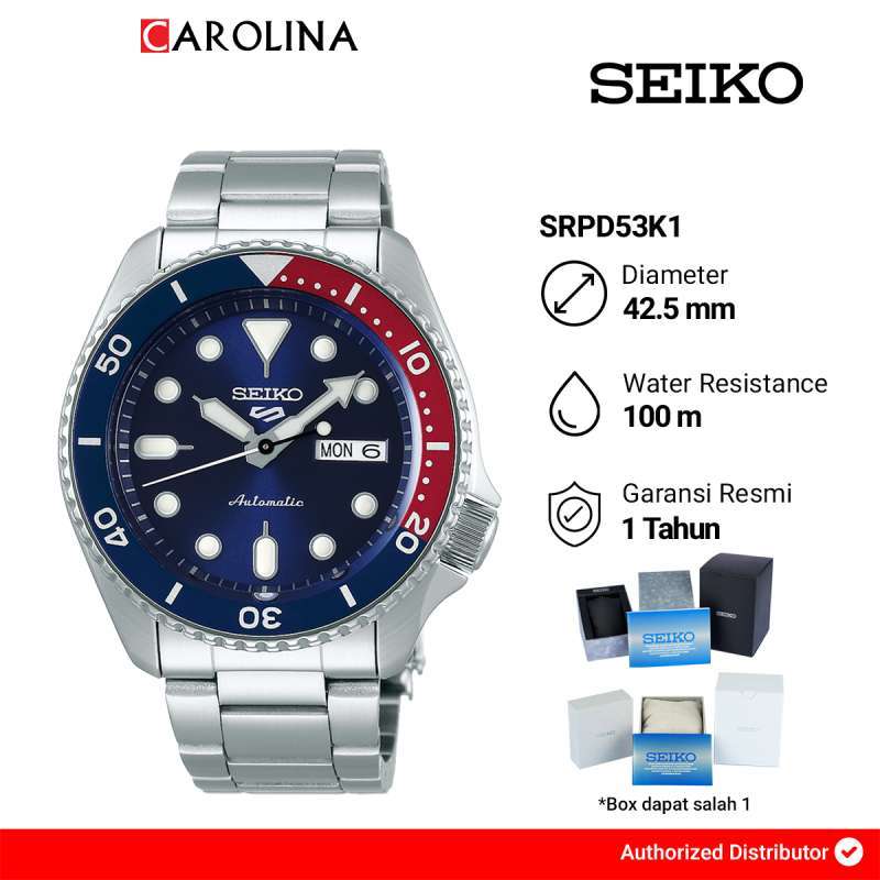 Model Seiko Srpd 5 Pepsi Original Terbaru Harga Murah Desember 2024