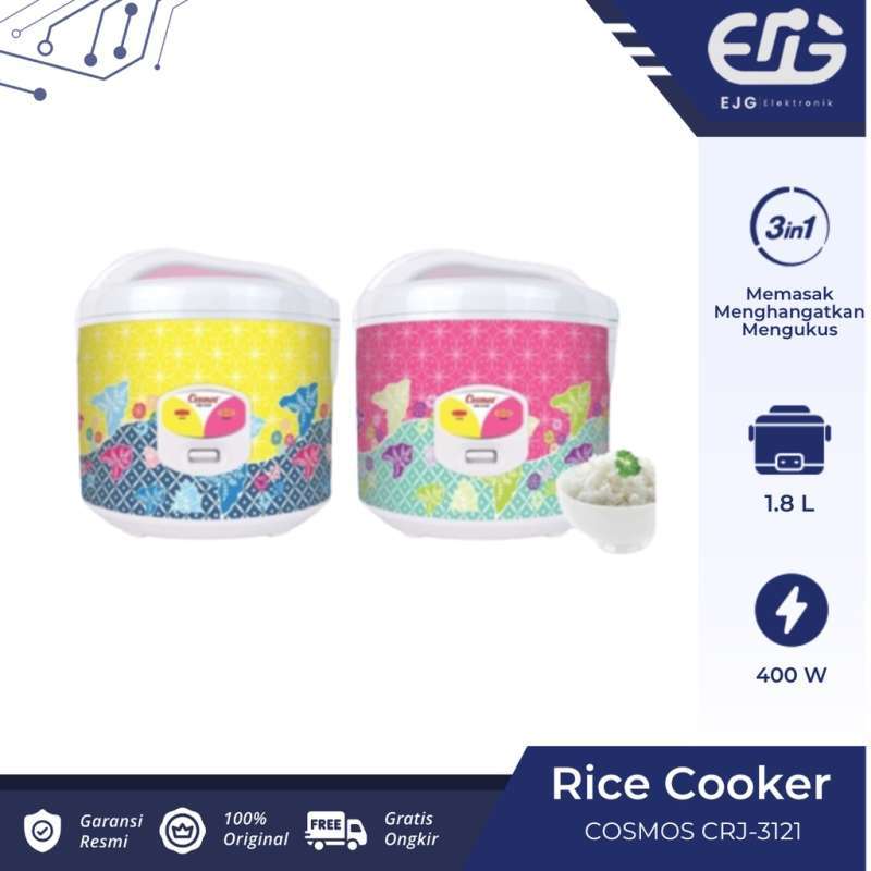 Jual Cosmos Magic Com Crj 3121 Af Ay Rice Cooker 1.8 Liter Crj3121 Di ...