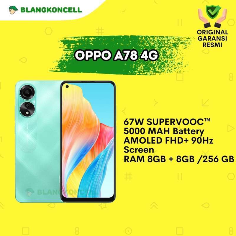 Jual OPPO A78 4G di Seller BLANGKON CELL Official Store - Blangkon Cell ...