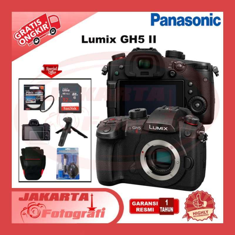 Jual Panasonic Lumix Gh5 Ii Body Dc-gh5 Mark 2 Mirrorless Camera Resmi ...