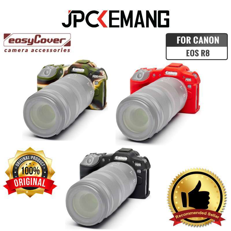 Housse Silicone EasyCover Pour Canon EOS 1D X / 1DS - Camouflage - Protection Objectif