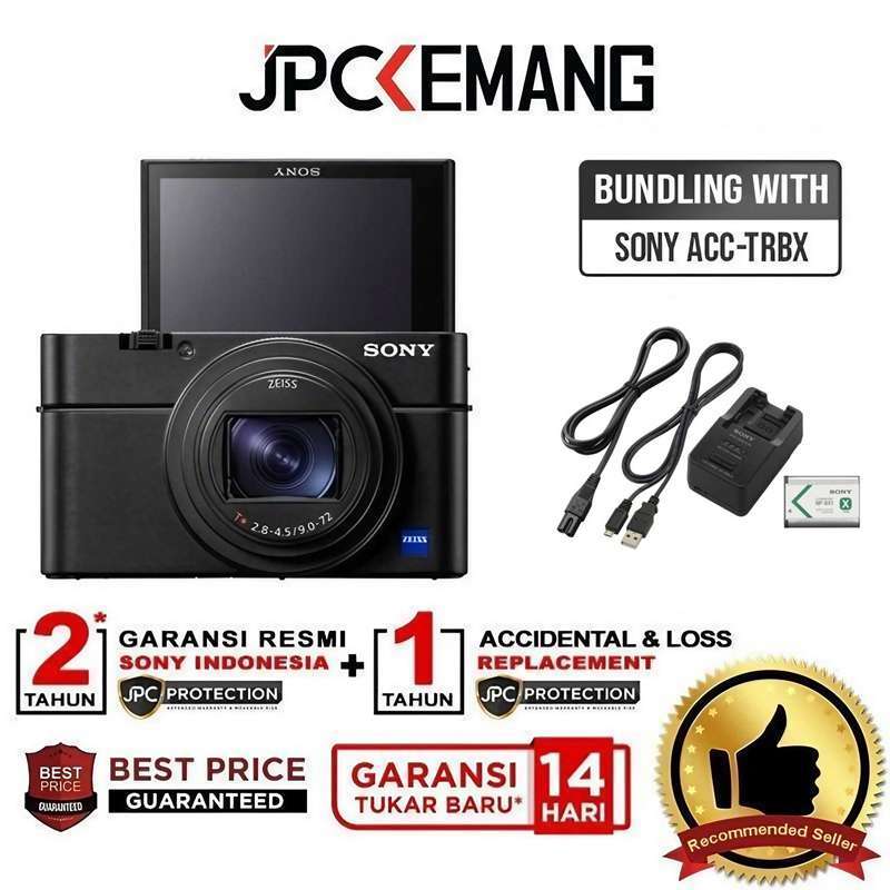 JPC KEMANG SONY RX100 VII Compact Camera Sony RX100 Mark VII with  Accessories* GARANSI RESMI
