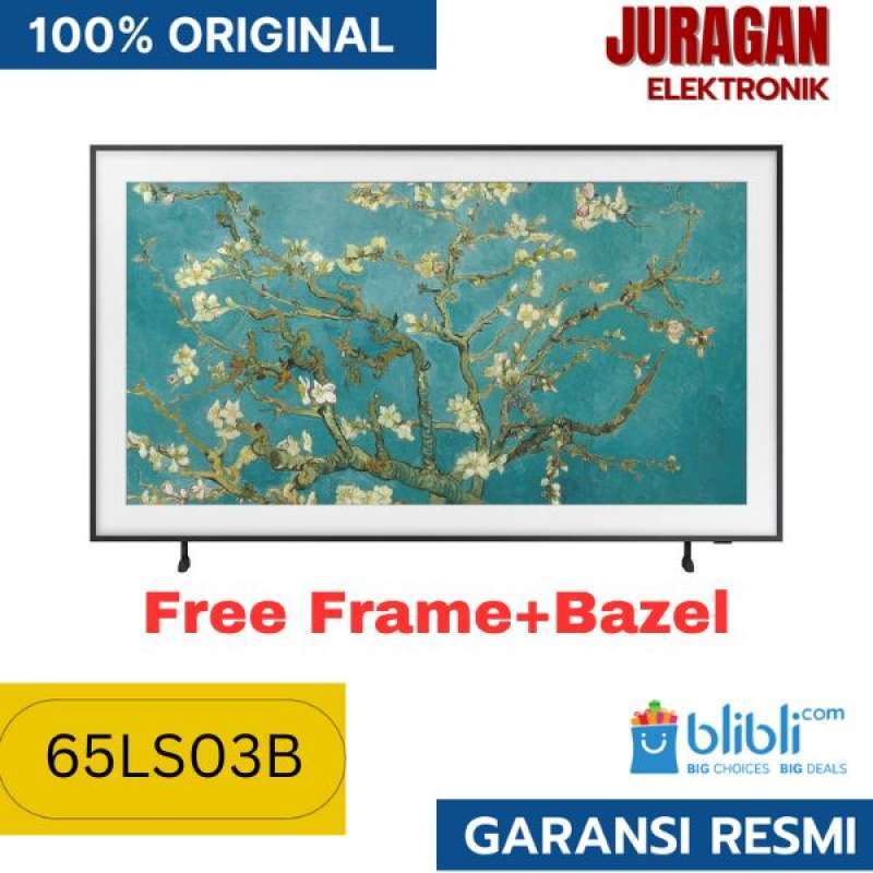 Promo Samsung The Frame 65ls03b Qled 65 Inch Qa65ls03bakxxd Ls03b Multi ...