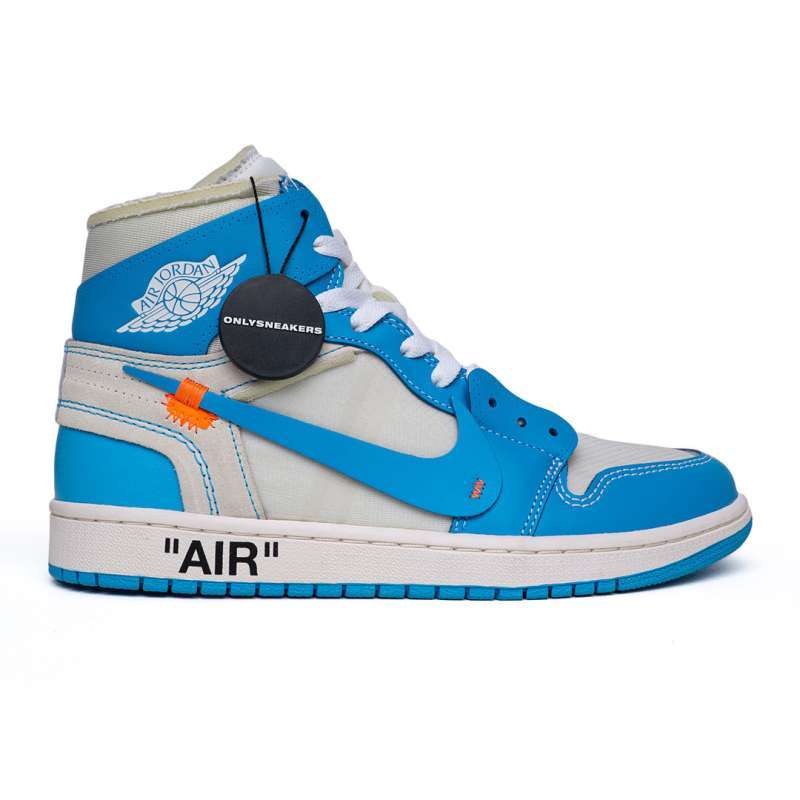 Jual Jordan High Off White University Blue (100% Authentic) Di