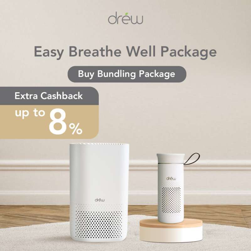 Jual Drew Air Purifier Easy Breathe Well Package Pembersih Udara Di Seller Drew Care Official Store Pegadungan Kota Jakarta Barat Blibli