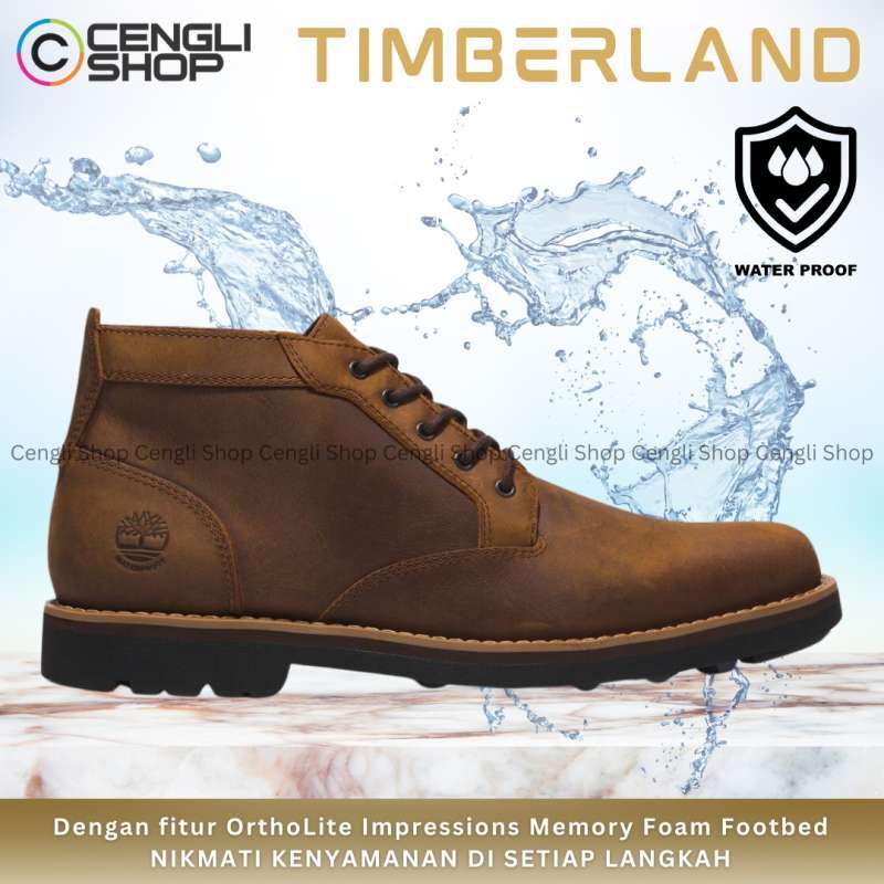 TM96 SEPATU BOOT TIMBERLAND BOOTS PRIA ORIGINAL KULIT WATERPROOF