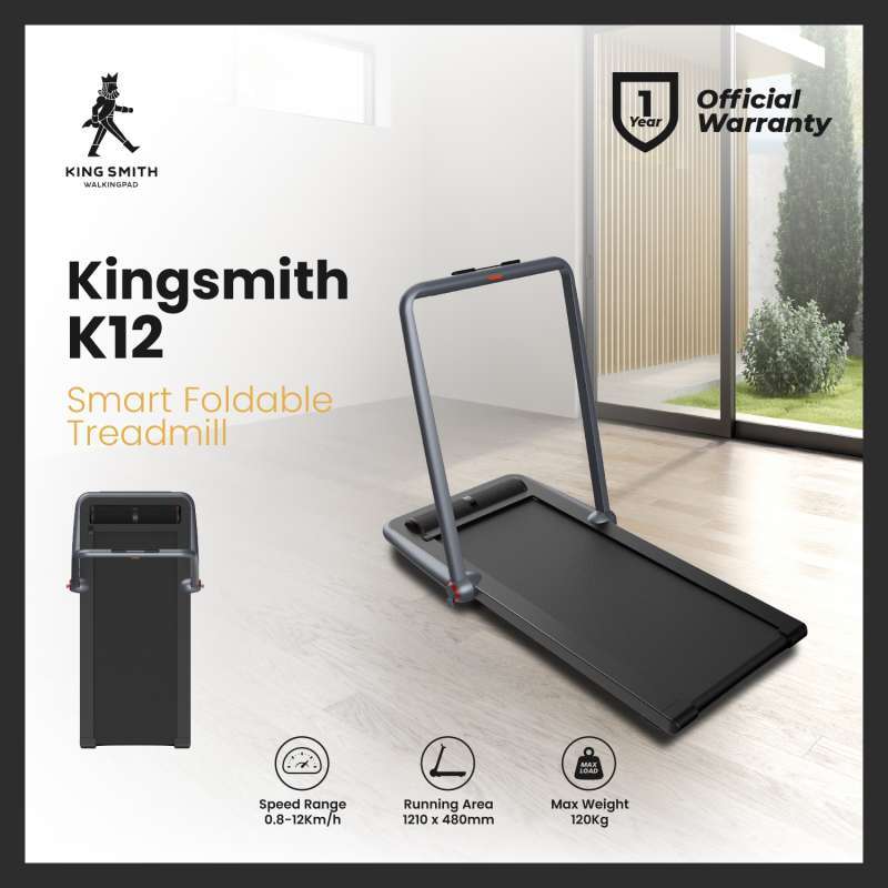 Jual Kingsmith K12 Walkingpad 2in1 Smart Foldable Treadmill Di