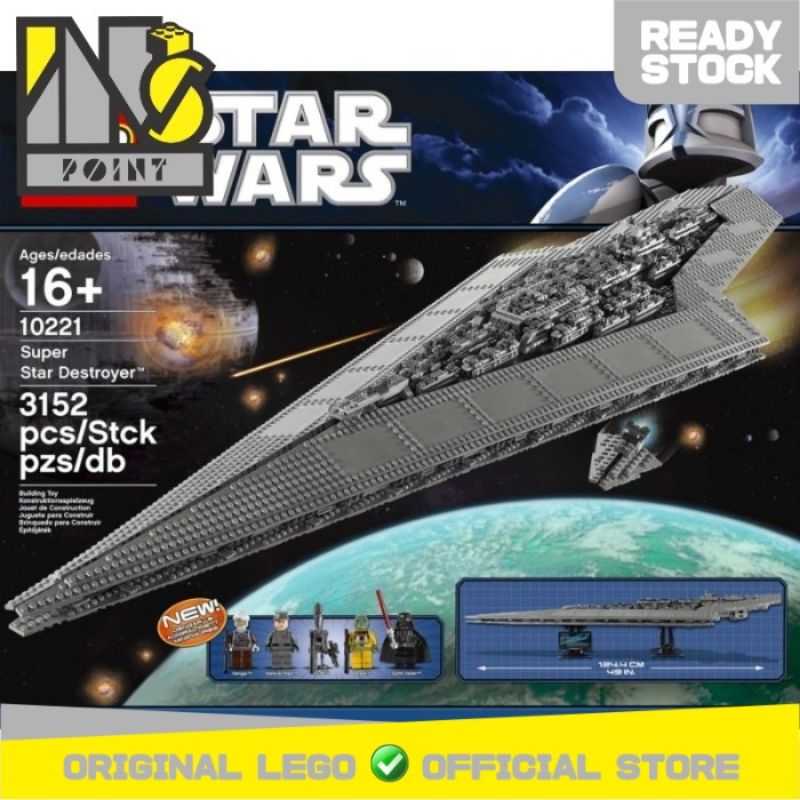Jual LEGO 10221 Exclusive Star Wars Super Star Destroyer Di