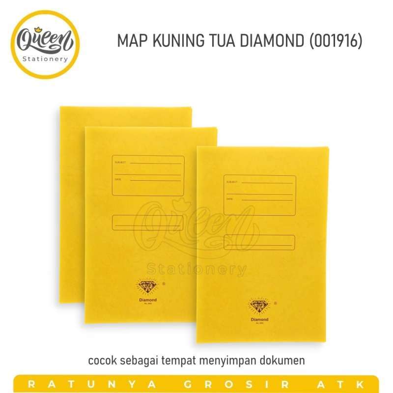 Jual 10 Pcs Map Kertas Diamond / Map File / Stopmap / Map Dokumen ...