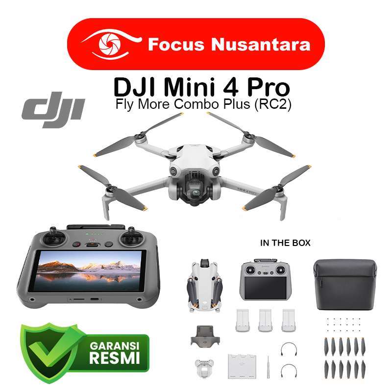 Jual Focus Nusantara - Dji Mini 4 Pro With Dji Rc 2 / Dji Rc-n2 Remote ...