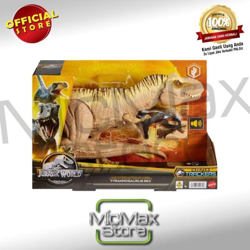 Promo Jurassic World Dino Trackers Hunt 'n Chomp Tyrannosaurus Rex